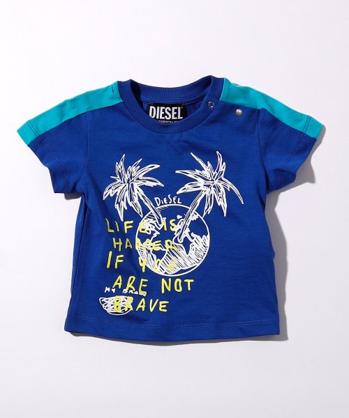 DIESEL(ディーゼル)Baby グラフィックデザイン半袖Tシャツカットソー