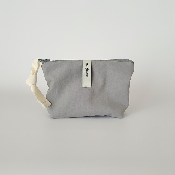 LogWood poitto16 天然色素染NYLON マチ5深型 POUCH