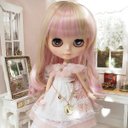 ネオブライス ウィッグ  毛先ゆるスパイラル ストロベリームーン 10インチ/ドール Blythe