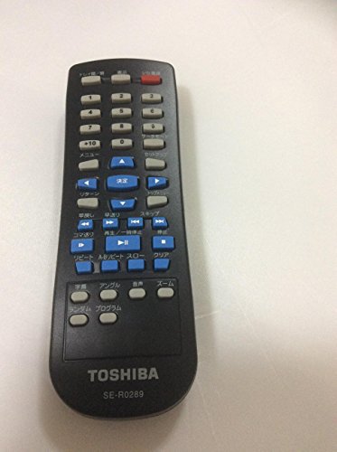 東芝(純正) DVDプレーヤーSD-290J/SD-300J用リモコン　SE-R0289【中古品】