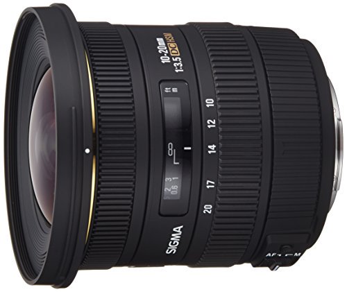 SIGMA 超広角ズームレンズ 10-20mm F3.5 EX DC HSM ソニー用 APS-C専用 202620【中古品】