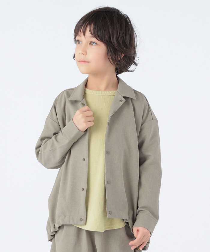 シップスキッズ/SHIPS KIDS:100～130cm / ドローストリング シャツ