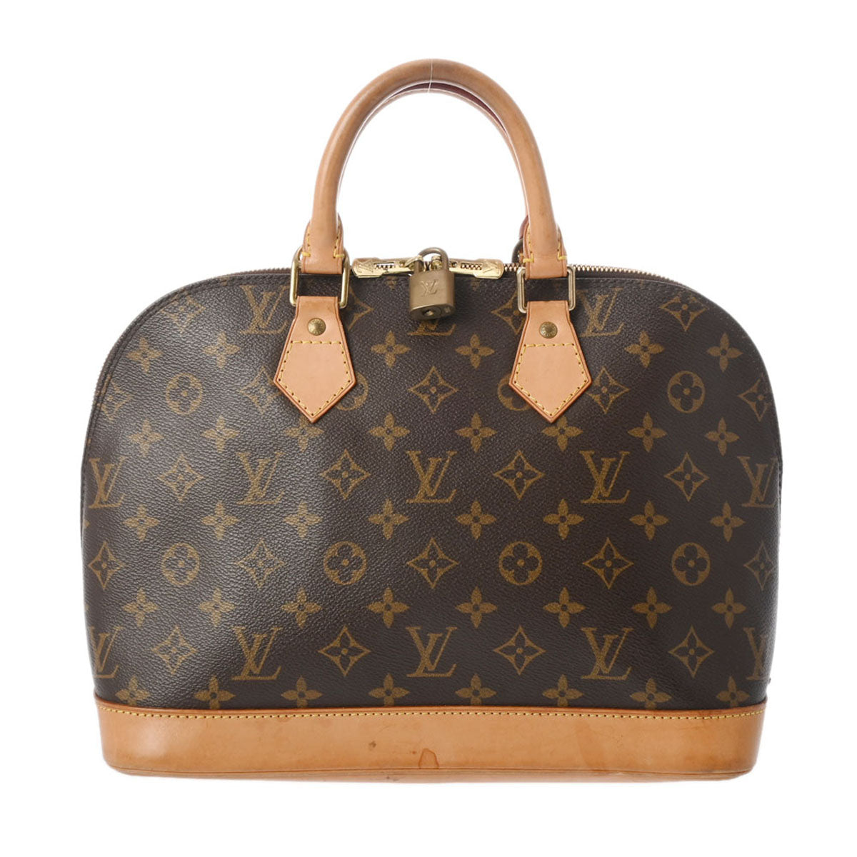 LOUIS VUITTON ルイヴィトン モノグラム アルマ ブラウン M51130 レディース モノグラムキャンバス ハンドバッグ Bランク 中古 