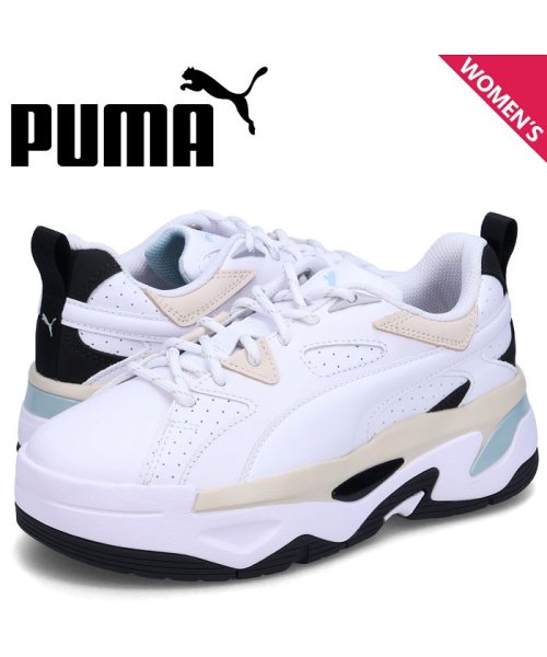 PUMA プーマ スニーカー レディース 厚底 BLSTR ホワイト 白 395276－01