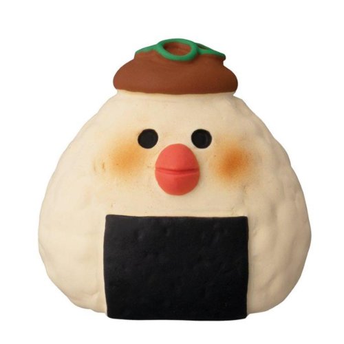 新米祭り マスコット 新米おむすび文鳥 concombre ねぎ味噌 デコレ かわいい インテリア グッズ