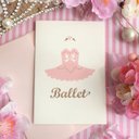 『Ballet』チュチュ　”ローズ” 　ミニグリーティング　2セット