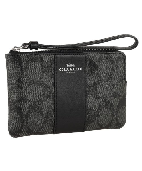 Coach コーチ CORNER ZIP WRISTLET リストレット ポーチ 小物入れ