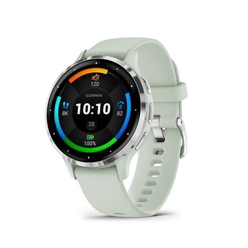 GARMIN 010-02785-41 Venu3S GPSスマートウォッチ Sage Gray／Silver