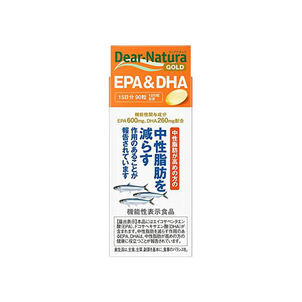 アサヒグループ食品 ディアナチュラ ゴールド EPA&DHA 15日分 FC45691