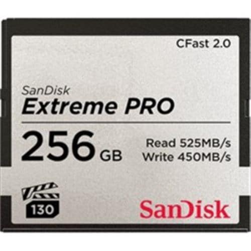 SanDisk SDCFSP-256G-J46D 256GB SanDiskエクストリームプロ CFast2.0 カード