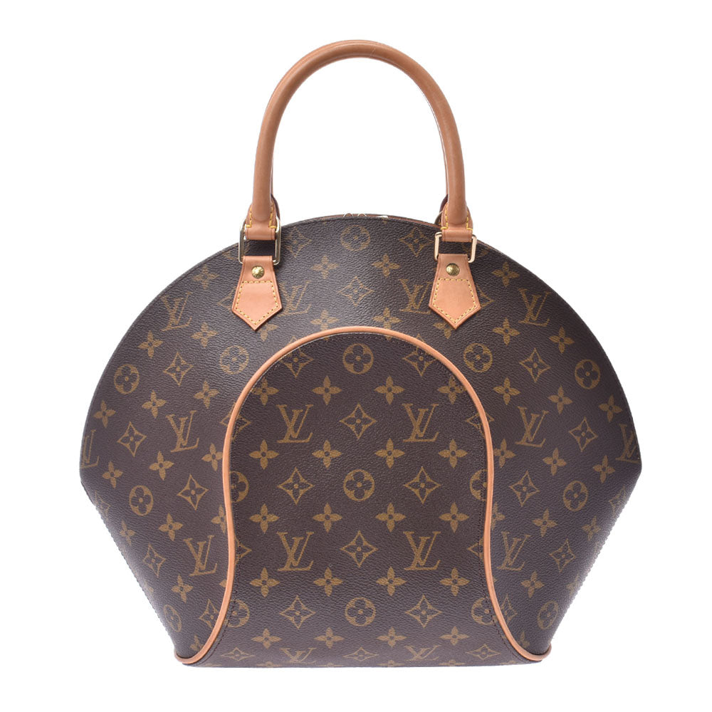 LOUIS VUITTON ルイヴィトン モノグラム エリプスMM ブラウン M51126 レディース モノグラムキャンバス ハンドバッグ ABランク 中古 