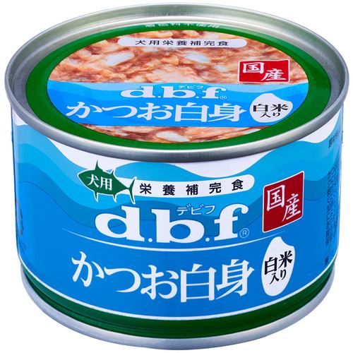 デビフペット かつお白身 白米入り 150g