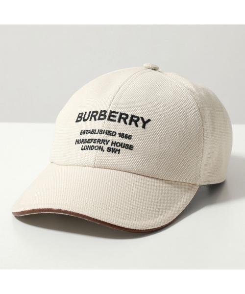 BURBERRY ベースボールキャップ 8068037 キャンバス ロゴ