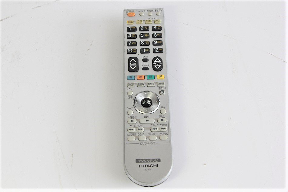 日立 C-RP1 HITACHI テレビリモコン【中古品】