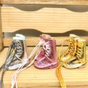 森き　筒細編み上げブーツ　一足　miniature boots.