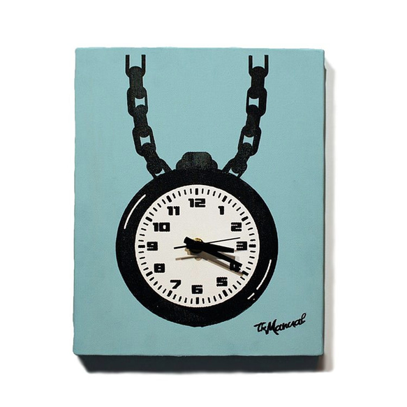 BIG PE Clock（BLUE)