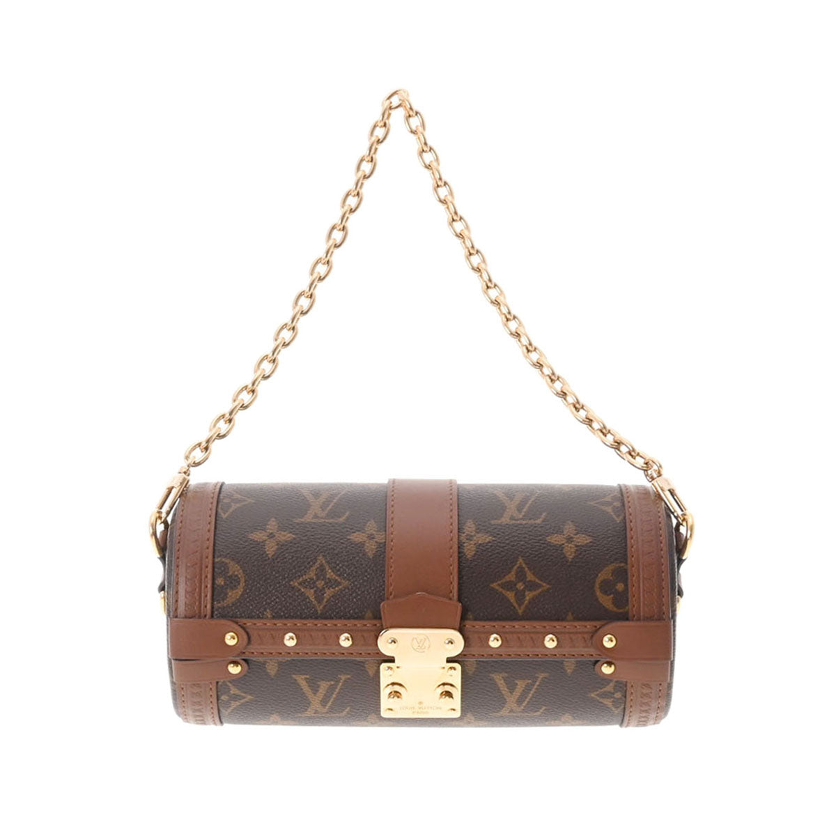 LOUIS VUITTON ルイヴィトン モノグラム パピヨントランク 2WAY ブラウン M57835 レディース モノグラムキャンバス ハンドバッグ 新同 中古 