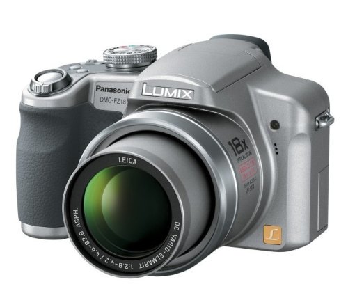 Panasonic デジタルカメラ LUMIX (ルミックス) シルバー DMC-FZ18-S【中古品】