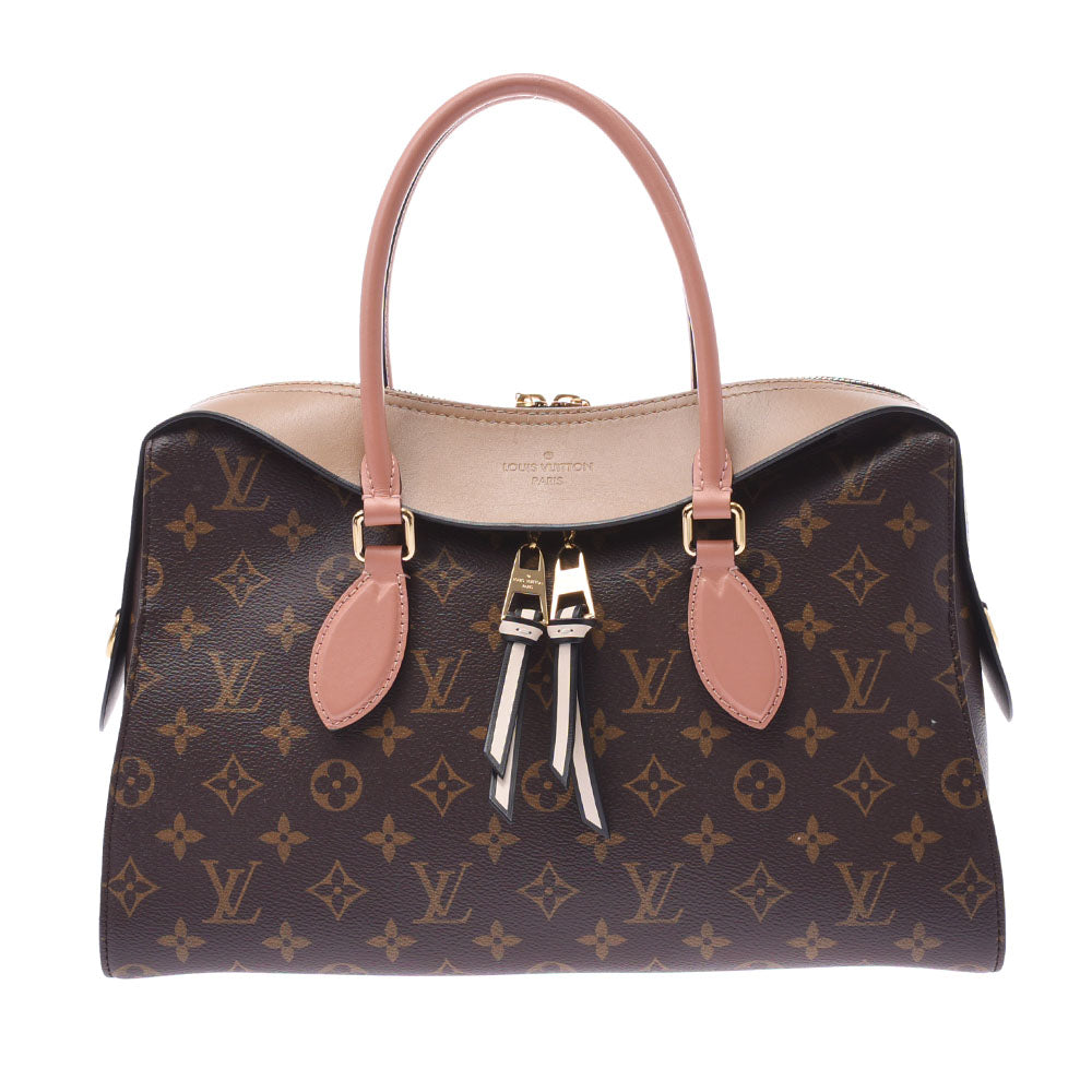 LOUIS VUITTON ルイヴィトン モノグラム テュイルリートート セサミ/ペッシュ/クレーム M44270 メンズ モノグラムキャンバス レザー 2WAYバッグ ABランク 中古 