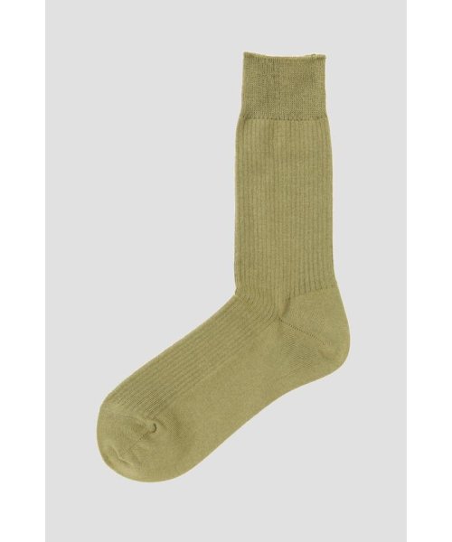 FINE RIB SOCKS