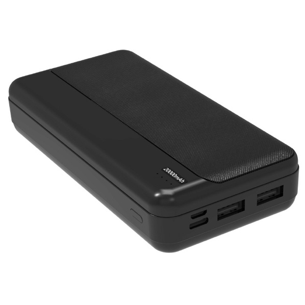 ジー・ワーカー モバイルバッテリー 20000mAh 3ポート同時充電可能 黒 GWP-SL20A2C21B