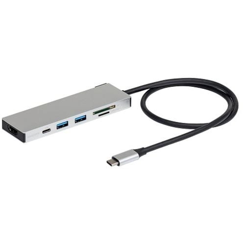 ナカバヤシ UD-C01LSLPD対応 USB Type-C アルミドッキングステーション50cm シルバー