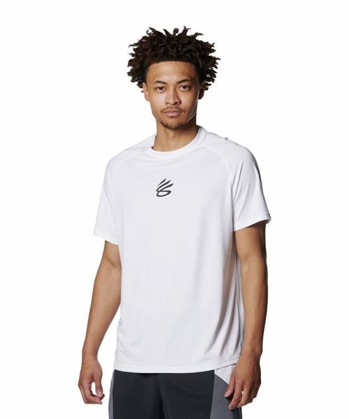 CURRY Tech Logo Short Sleeve T－Shirt