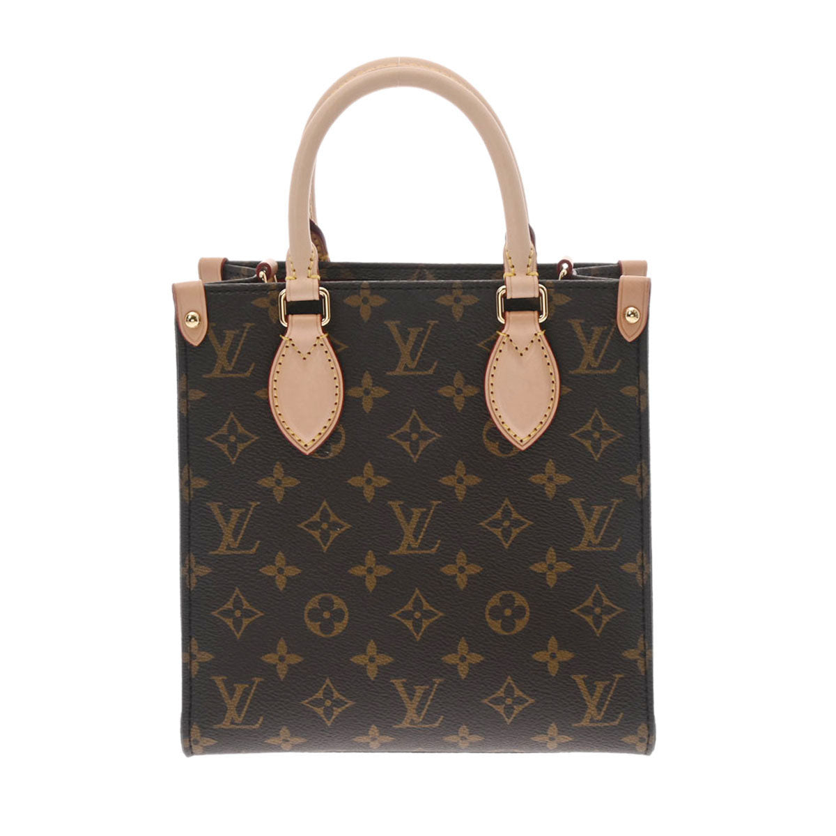 LOUIS VUITTON ルイヴィトン モノグラム サックプラBB 2WAY ブラウン M45847 ユニセックス モノグラムキャンバス トートバッグ Aランク 中古 