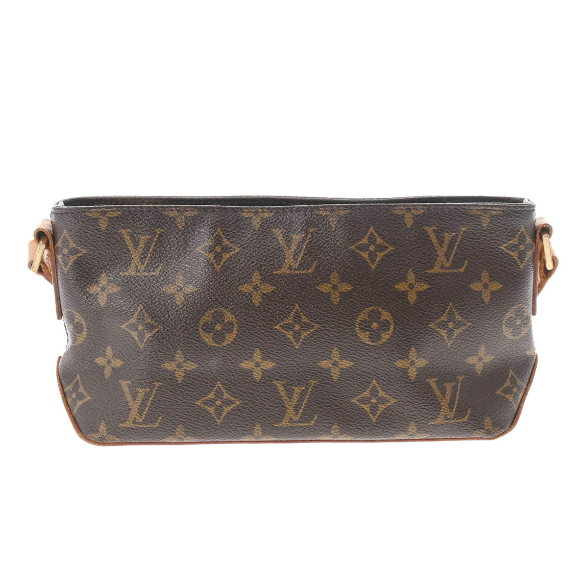 LOUIS VUITTON ルイヴィトン モノグラム トロター  ブラウン M51240 レディース モノグラムキャンバス ショルダーバッグ Bランク 中古 