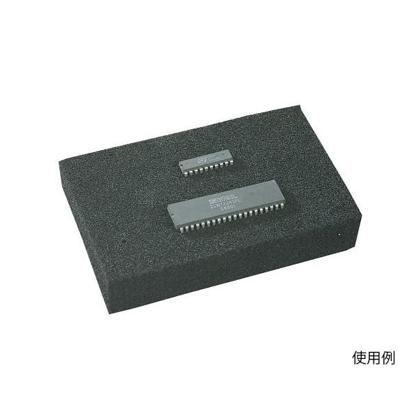 DESCO JAPAN 導電性ウレタンフォーム STATFREE 高密度 6.4mm×610mm×914mm 12250 1個 64-2945-85（直送品）