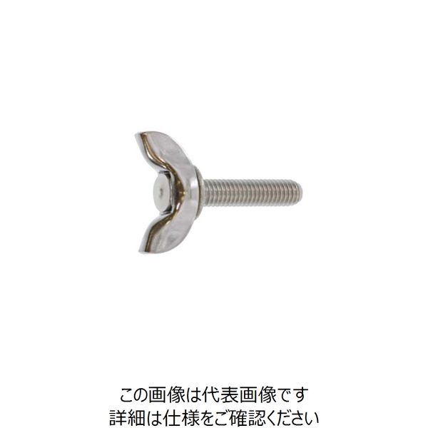 ファスニング J SUS ステンレス プレス蝶ボルト 6 X 45 C0020G000060045000 1箱（120個）（直送品）