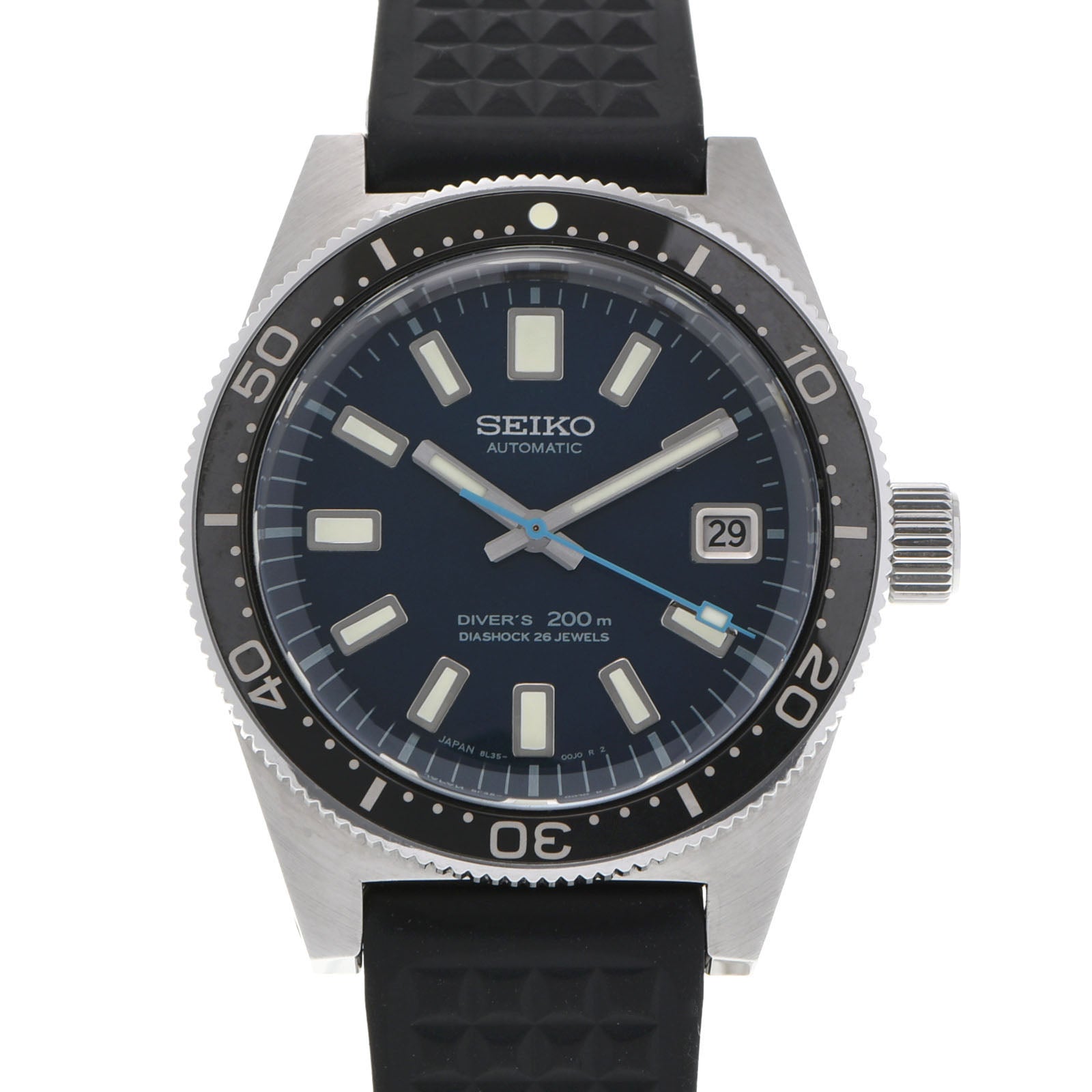 SEIKO セイコー プロスペックス SBDX039 メンズ SS/ラバー 腕時計 自動巻き ネイビー文字盤 Aランク 中古 