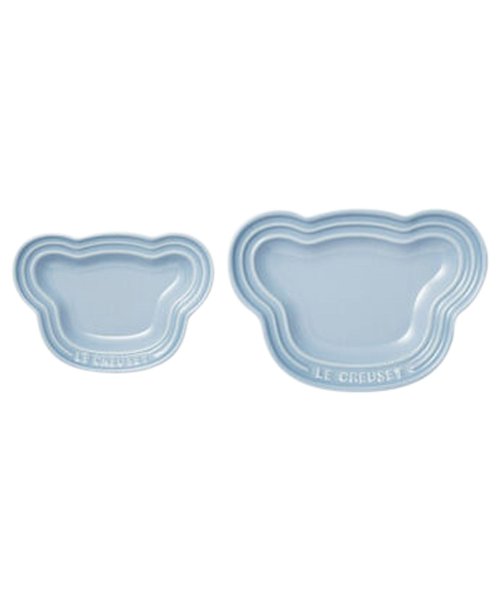 ル・クルーゼ Le Creuset 食器 セット 2点セット 男の子 女の子 キッズ 子供 お食い初め 離乳食 断熱 オーブン 食洗器対応 ベビーベアープレート