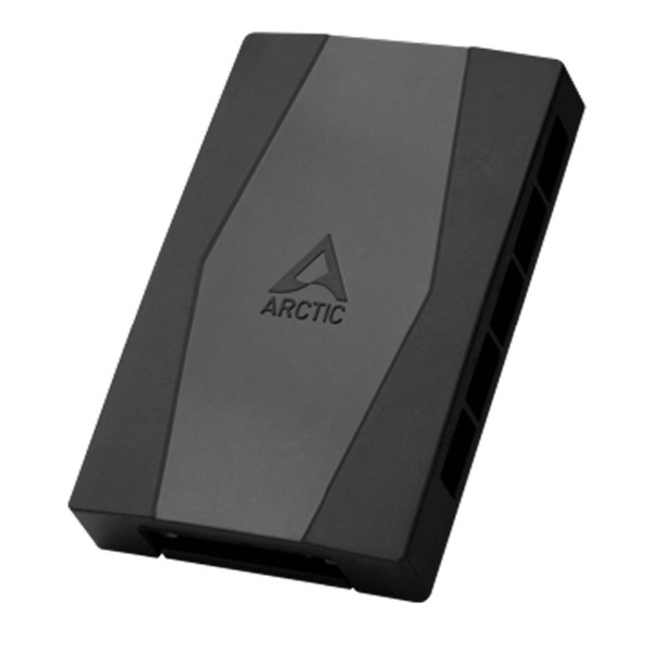 ARCTIC 10ポート PWM ファン用ハブ Case Fan Hub ブラック ACFAN00175A