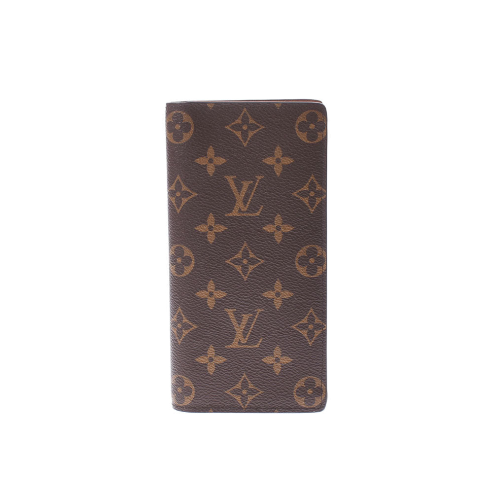 LOUIS VUITTON ルイヴィトン モノグラム ポルトフォイユ ブラザ ブラウン M66540 メンズ モノグラムキャンバス 長財布 未使用 