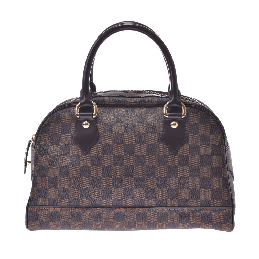 LOUIS VUITTON ルイヴィトン ダミエ ドゥオモ ブラウン N60008 レディース ダミエキャンバス ハンドバッグ Aランク 中古 