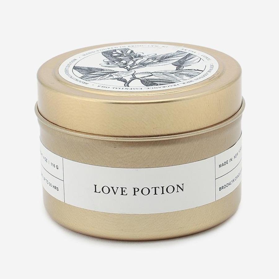 Brooklyn Candle Studio | GOLD TRAVEL CANDLE LOVE POTION