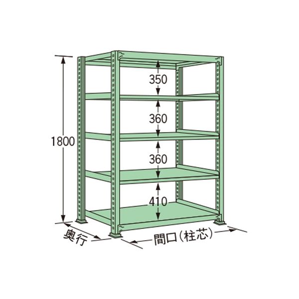 扶桑金属工業 中量ラック ML1818L