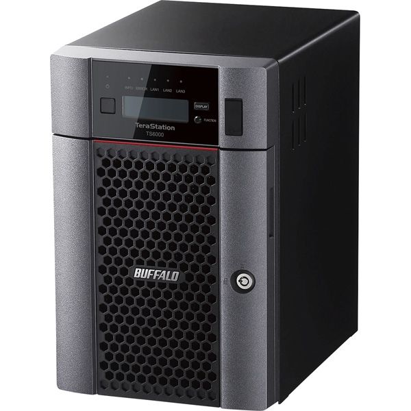 NAS（ネットワークハードディスク）18TB 6ドライブ テラステーション HDD TS6600DN1806 1台 バッファロー（直送品）