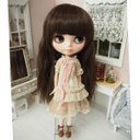 ネオブライス ウィッグ ワッフルウェーブ オレンジエスプレッソ 10インチ/ドール Blythe