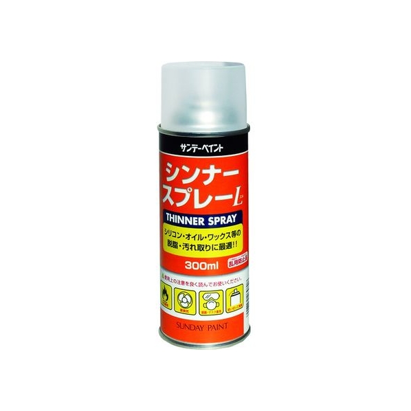 サンデーペイント シンナースプレーL 300ml FC758HR-8186441