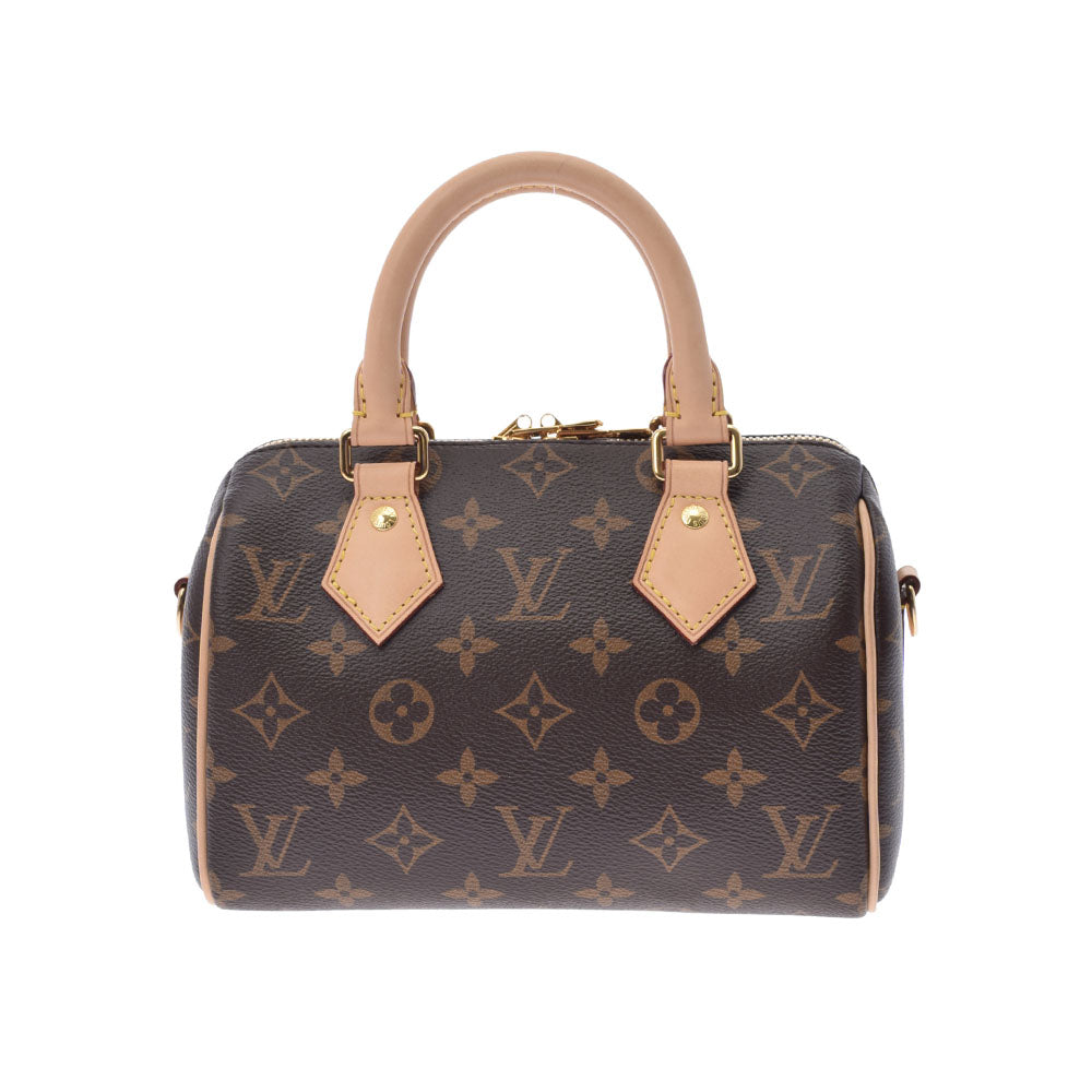 LOUIS VUITTON ルイヴィトン モノグラム スピーディバンドリエール 20 ブラウン M45948 ユニセックス モノグラムキャンバス ハンドバッグ Aランク 中古 