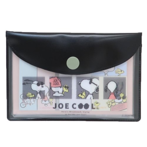 スヌーピー 付せん ポーチ入り付箋 JOE COOL ピーナッツ ティーズファクトリー 新学期準備文具 事務用品 キャラクター グッズ