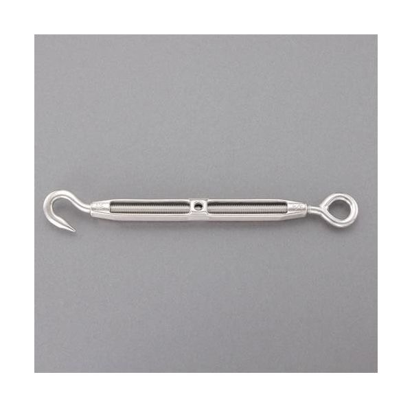 エスコ 19.0mm ターンバックル(Hook & Eye/ステンレス製) EA638KH-77 1個（直送品）