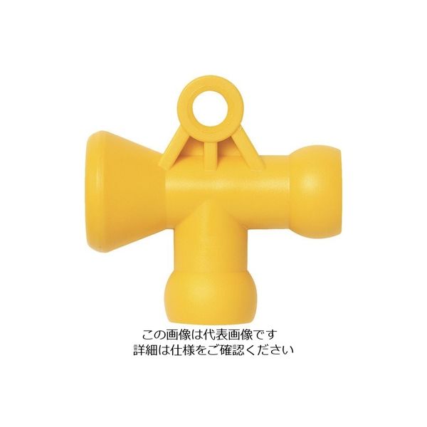 ロックライン LOCーLINE 1/4” 耐酸性 T フィティング x 20ケ NL46436 1袋(20個) 208-9777（直送品）