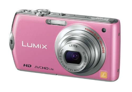 Panasonic デジタルカメラ LUMIX FX70 エッセンシャルピンク DMC-FX70-P【中古品】