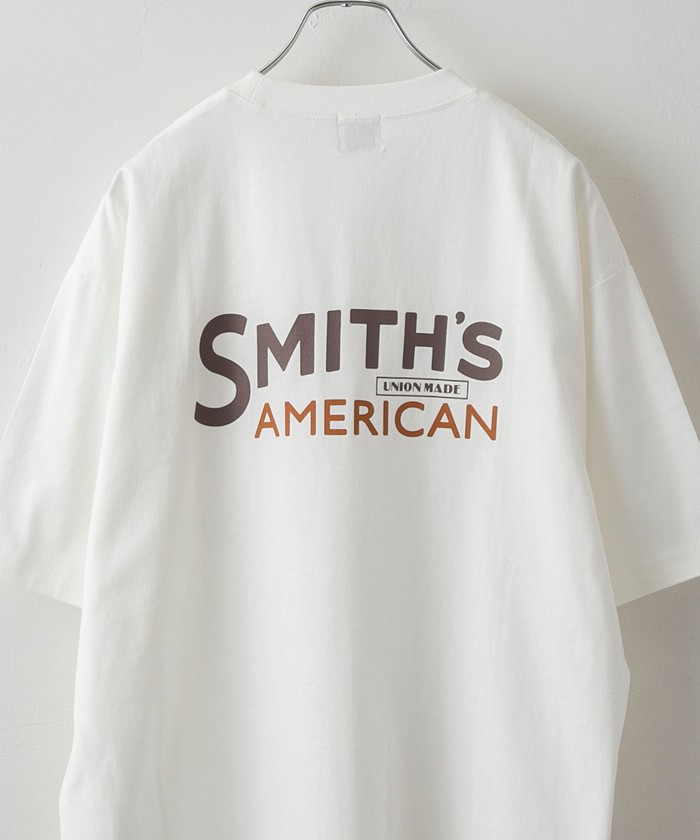 coen/SMITH’S（スミス）別注ロゴプリントTシャツ