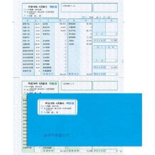 ソリマチSR280給与・賞与明細・封筒割引セット