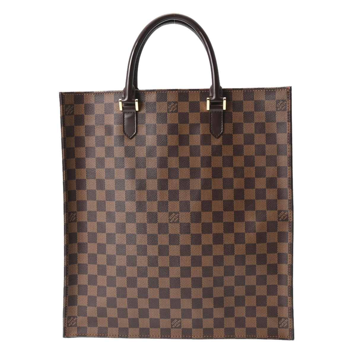 LOUIS VUITTON ルイヴィトン ダミエ サックプラ ブラウン N51140 ユニセックス ダミエキャンバス ハンドバッグ ABランク 中古 