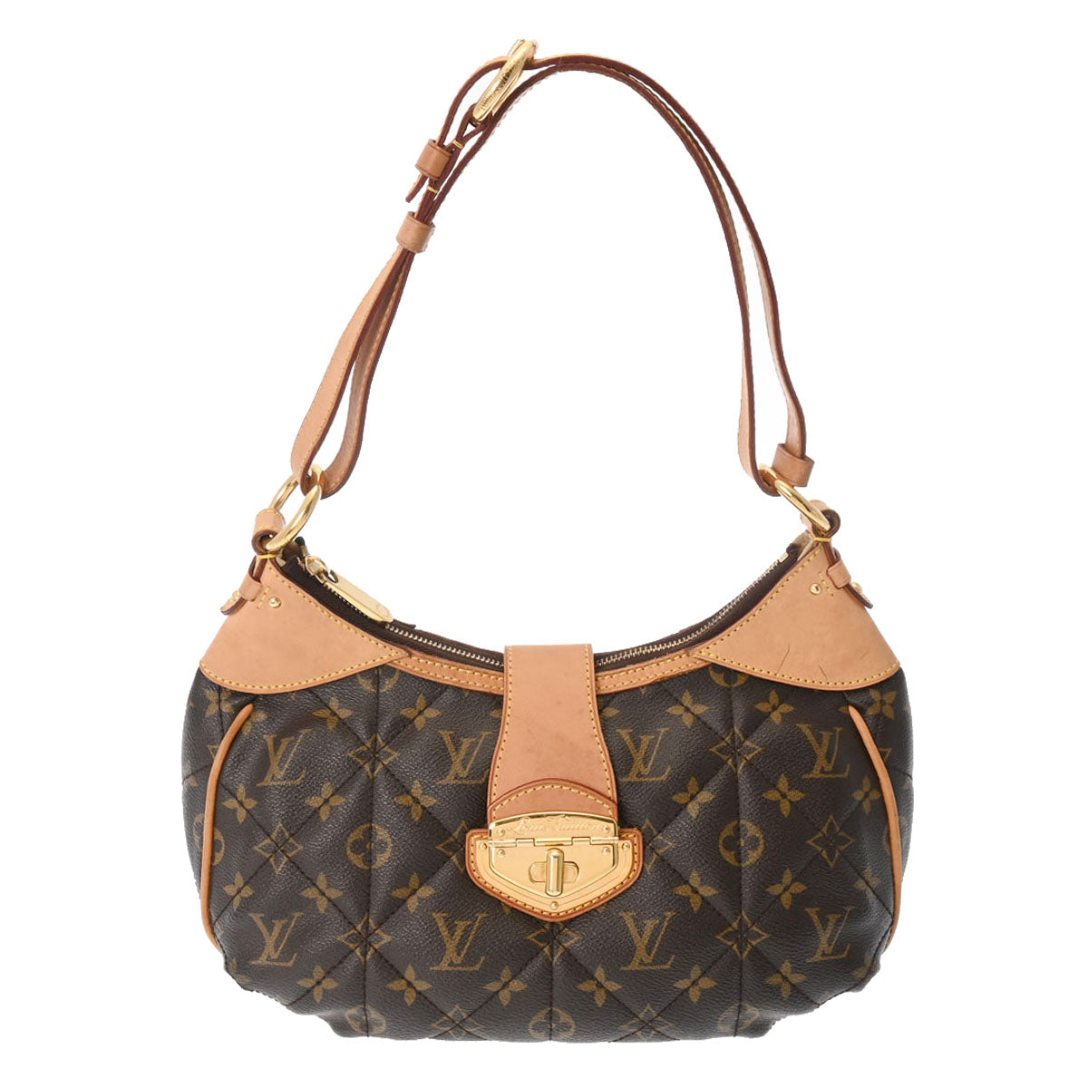 LOUIS VUITTON ルイヴィトン モノグラム エトワール シティ PM ブラウン M41435 レディース モノグラムキャンバス ショルダーバッグ Bランク 中古 